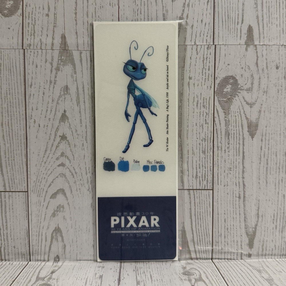Disney Pixar Japan 30th Anniversary Exhibition Merchandise Bookmark Bug's Life